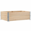 pallerammer 2 stk. 120x80 cm massivt fyrretræ