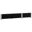 palleramme 100x50 cm massivt fyrretræ sort
