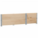 pallerammer 2 stk. 100x50 cm massivt fyrretræ