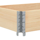 palleramme 150x50 cm massivt fyrretræ