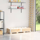 palleramme 150x50 cm massivt fyrretræ