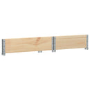 plantekasse 80x60 cm massivt fyrretræ