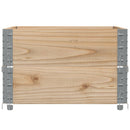 plantekasse 80x60 cm massivt fyrretræ