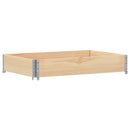 plantekasse 120x80 cm massivt fyrretræ