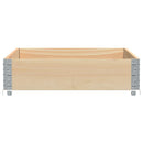 plantekasse 120x80 cm massivt fyrretræ