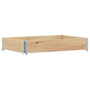 plantekasse 120x80 cm massivt fyrretræ