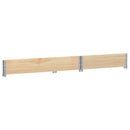 plantekasse 120x80 cm massivt fyrretræ
