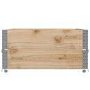 plantekasse 120x80 cm massivt fyrretræ