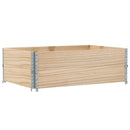 plantekasse 120x80 cm massivt fyrretræ