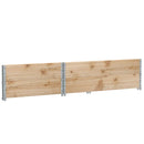 plantekasse 120x80 cm massivt fyrretræ