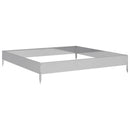 højbed 100x100x18,5 cm galvaniseret stål