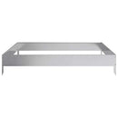 højbed 100x100x18,5 cm galvaniseret stål