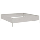 højbed 100x100x26 cm rustfrit stål