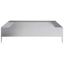højbed 100x100x26 cm galvaniseret stål