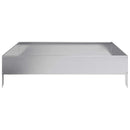 højbed 100x100x26 cm galvaniseret stål