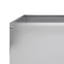 højbed 100x100x33,5 cm galvaniseret stål