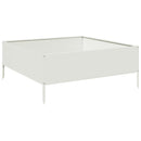 højbed 100x100x41 cm stål hvid