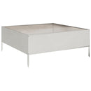 højbed 100x100x41 cm rustfrit stål