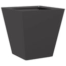 plantekasse 30x30x30 cm stål sort