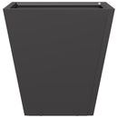 plantekasse 30x30x30 cm stål sort