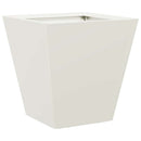 plantekasse 30x30x30 cm stål hvid