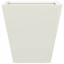 plantekasse 30x30x30 cm stål hvid