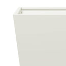 plantekasse 30x30x30 cm stål hvid