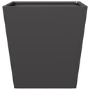 plantekrukke 40x40x40 cm stål sort