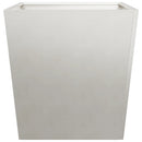 plantekasser 2 stk. 50x50x50 cm rustfrit stål