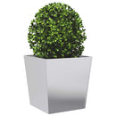 plantekasser 2 stk. 50x50x50 cm galvaniseret stål