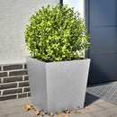 plantekasser 2 stk. 50x50x50 cm galvaniseret stål