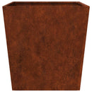 Havekrukker 2 stk 50x50x50 cm Forvitringsstål