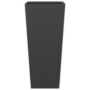plantekrukke 35x35x75 cm stål sort
