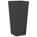 plantekrukker 2 stk. 35x35x75 cm stål sort