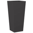plantekrukker 2 stk. 35x35x75 cm stål sort