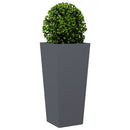 plantekrukke 35x35x75 cm stål antracitgrå