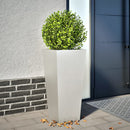 plantekrukke 35x35x75 cm rustfrit stål