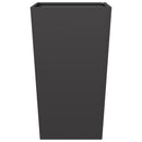 plantekrukke 45x45x75 cm stål sort