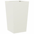 plantekrukker 2 stk. 45x45x75 cm stål hvid