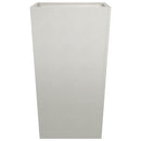 plantekasser 2 stk. 45x45x75 cm rustfrit stål