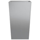 plantekrukke 45x45x75 cm galvaniseret stål