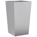 plantekrukke 45x45x75 cm galvaniseret stål