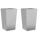 plantekrukker 2 stk. 45x45x75 cm galvaniseret stål