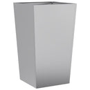 plantekrukker 2 stk. 45x45x75 cm galvaniseret stål