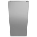 plantekrukker 2 stk. 45x45x75 cm galvaniseret stål
