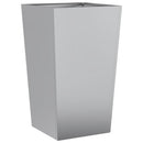 plantekrukker 2 stk. 45x45x75 cm galvaniseret stål