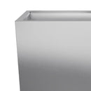 plantekrukker 2 stk. 45x45x75 cm galvaniseret stål
