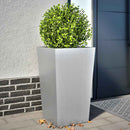 plantekrukker 2 stk. 45x45x75 cm galvaniseret stål