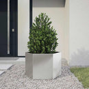plantekrukke 69x60x45 cm sekskantet rustfrit stål