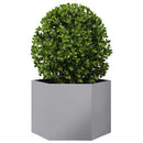 plantekasse 69x60x45 cm sekskantet galvaniseret stål